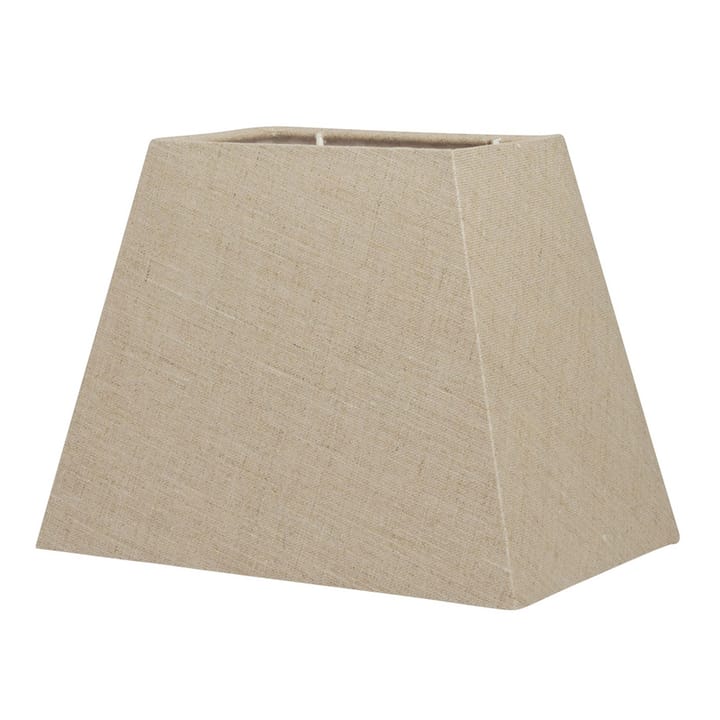 Basic rectangular lampshade 22 cm - Nature - Watt & Veke