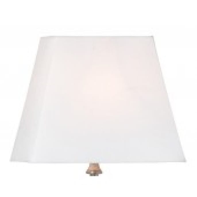 Basic rectangular lampshade 22 cm - White - Watt & Veke