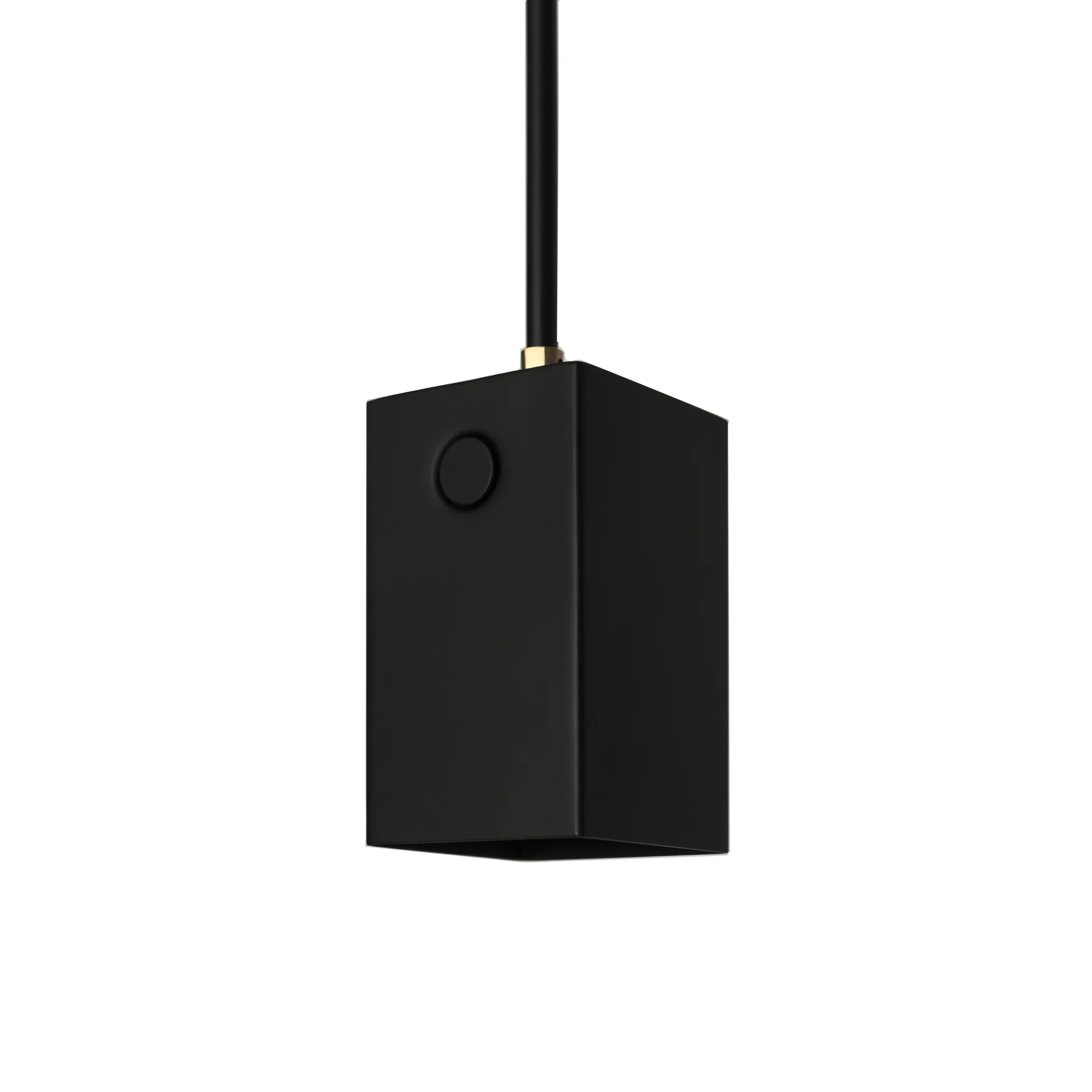Box ceiling lamp, matte black Watt & Veke