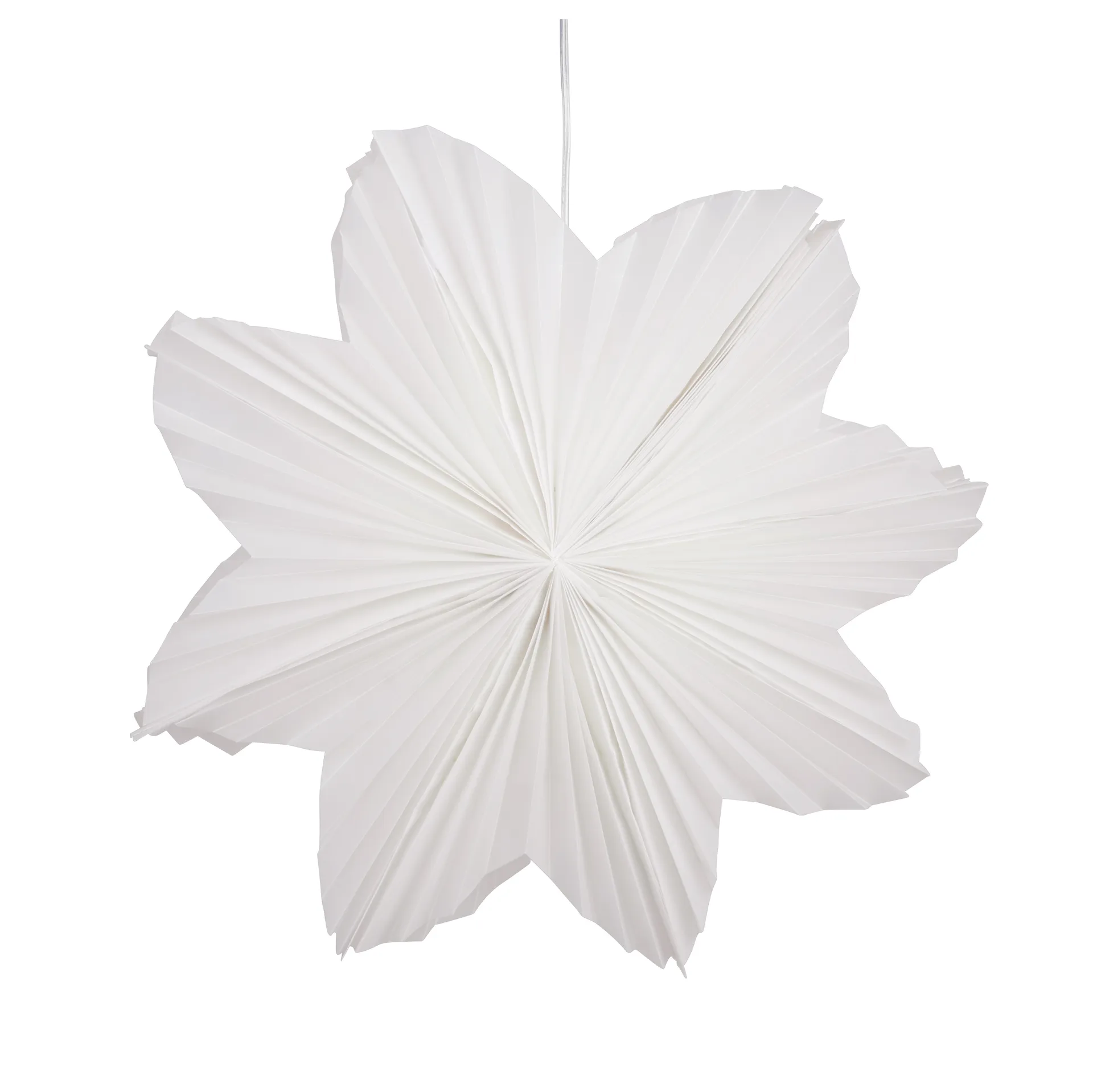 Daisy advent star Ø60 cm, White Watt & Veke