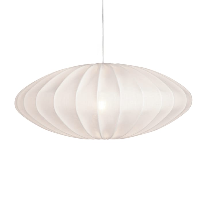 Ellipse lamp shade 65 cm linen - White - Watt & Veke