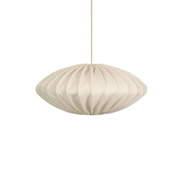Ellipse lampshade linen 80 cm - Nature - Watt & Veke