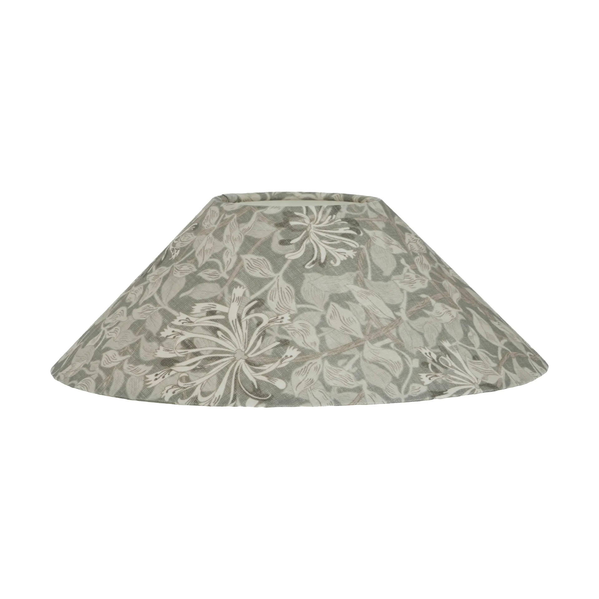Flat shade lampshade, Honeysuckle beige, Ø30x9 cm Watt & Veke