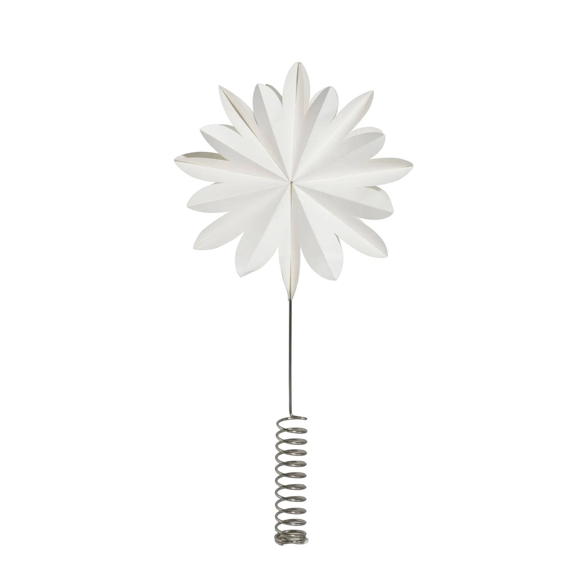 Karla tree top star 35 cm, White Watt & Veke