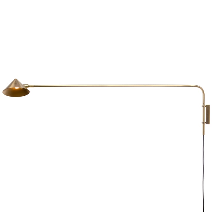 Kelly wall lamp long arm, Gold Watt & Veke
