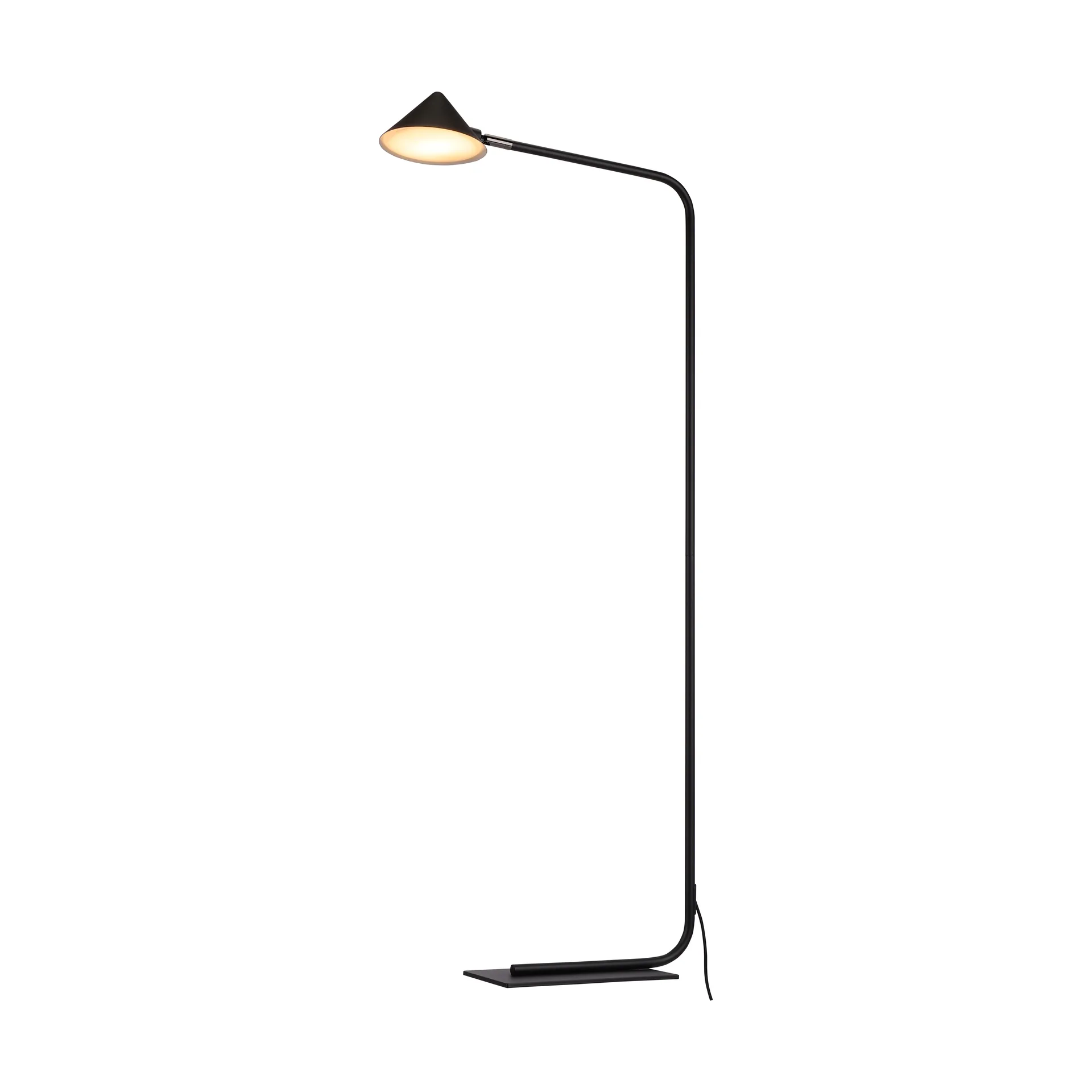 Kuro floor lamp, Black, Ø14x120 cm Watt & Veke