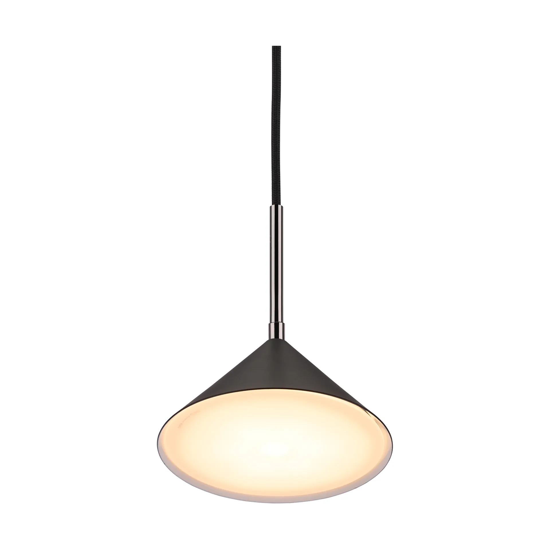 Kuro pendant lamp, Black, Ø17x9 cm Watt & Veke