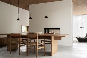 Kuro pendant lamp - Black, Ø17x9 cm - Watt & Veke