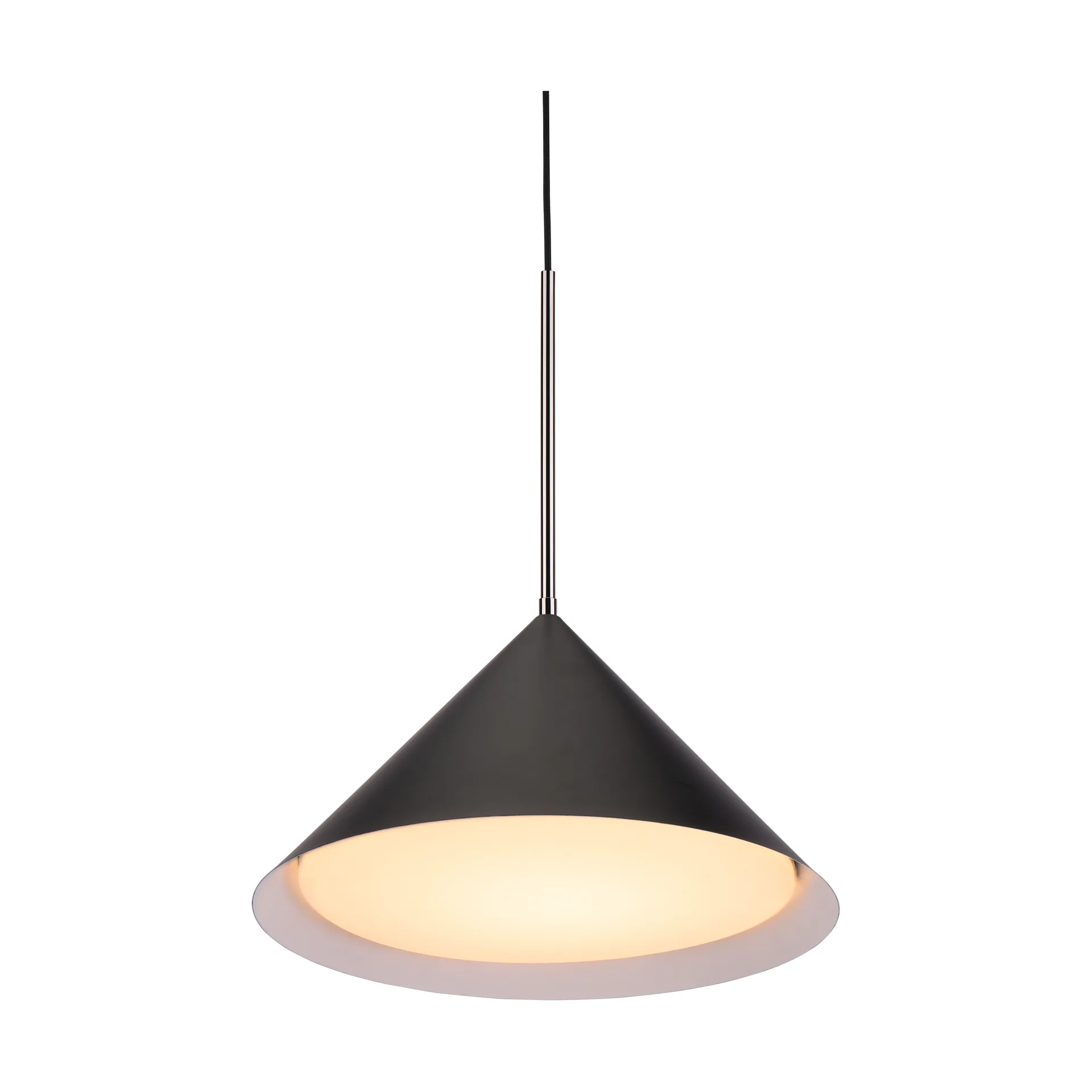 Kuro pendant lamp, Black, Ø45x25 cm Watt & Veke