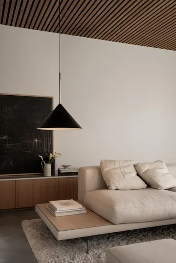 Kuro pendant lamp - Black, Ø45x25 cm - Watt & Veke