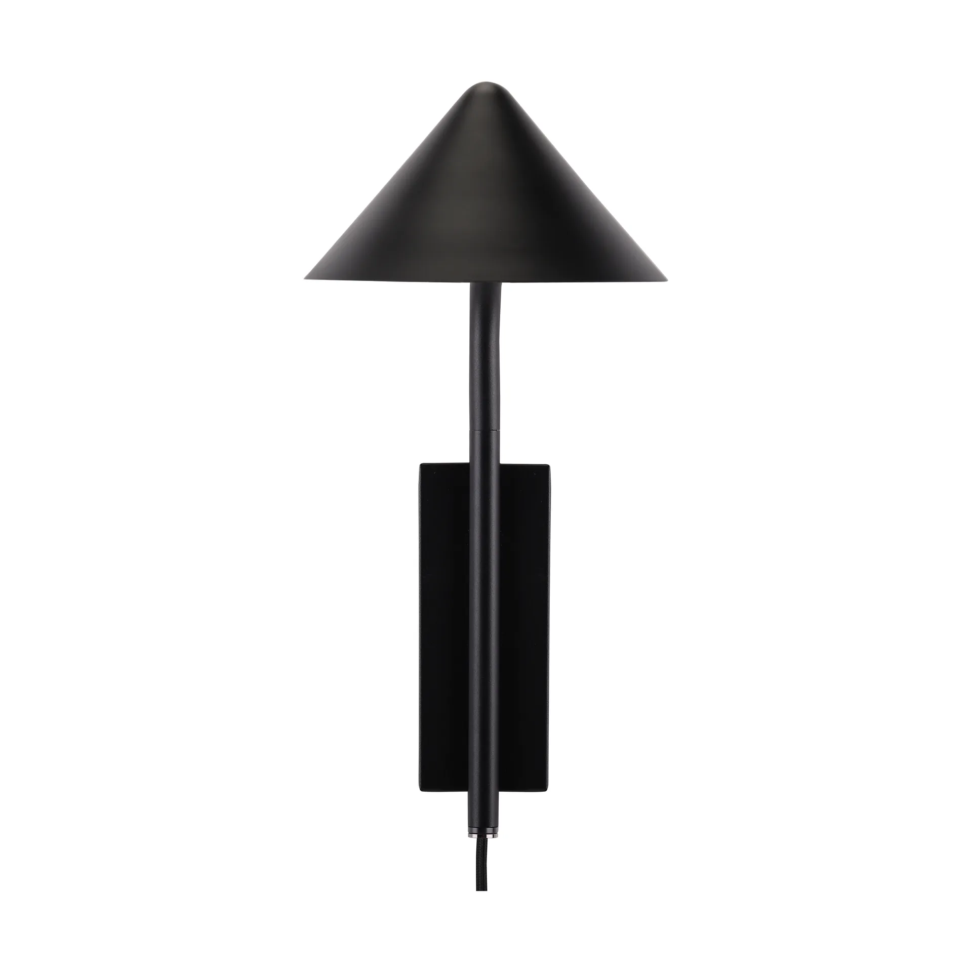 Kuro wall lamp, Black, Ø14x32 cm, wall Watt & Veke