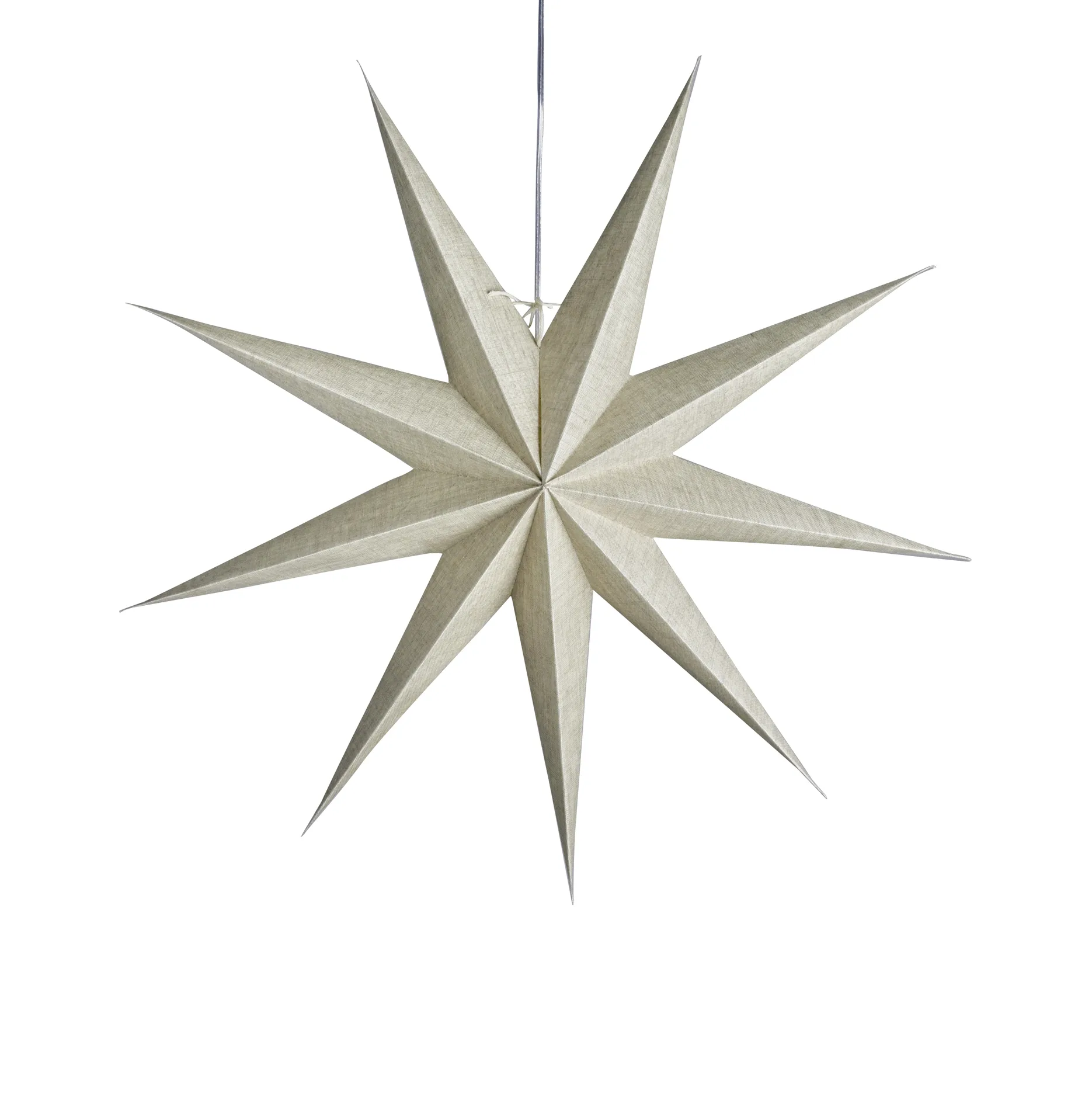 Lina advent star Ø80 cm, Natural Watt & Veke