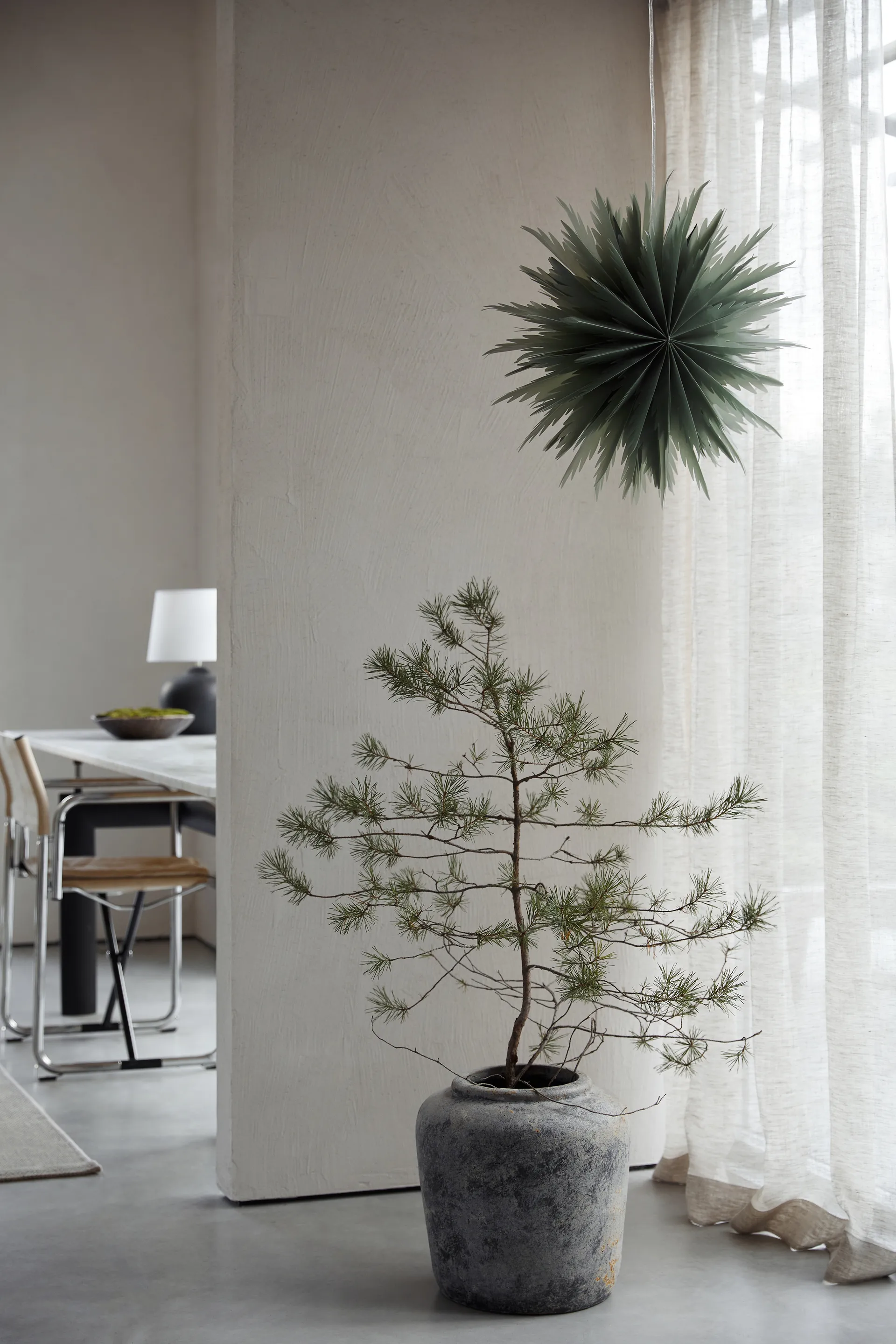 Liz advent star Ø50 cm, Green Watt & Veke