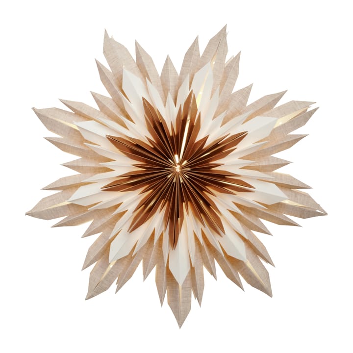 Marta advent star Ø60 cm, White-brown Watt & Veke