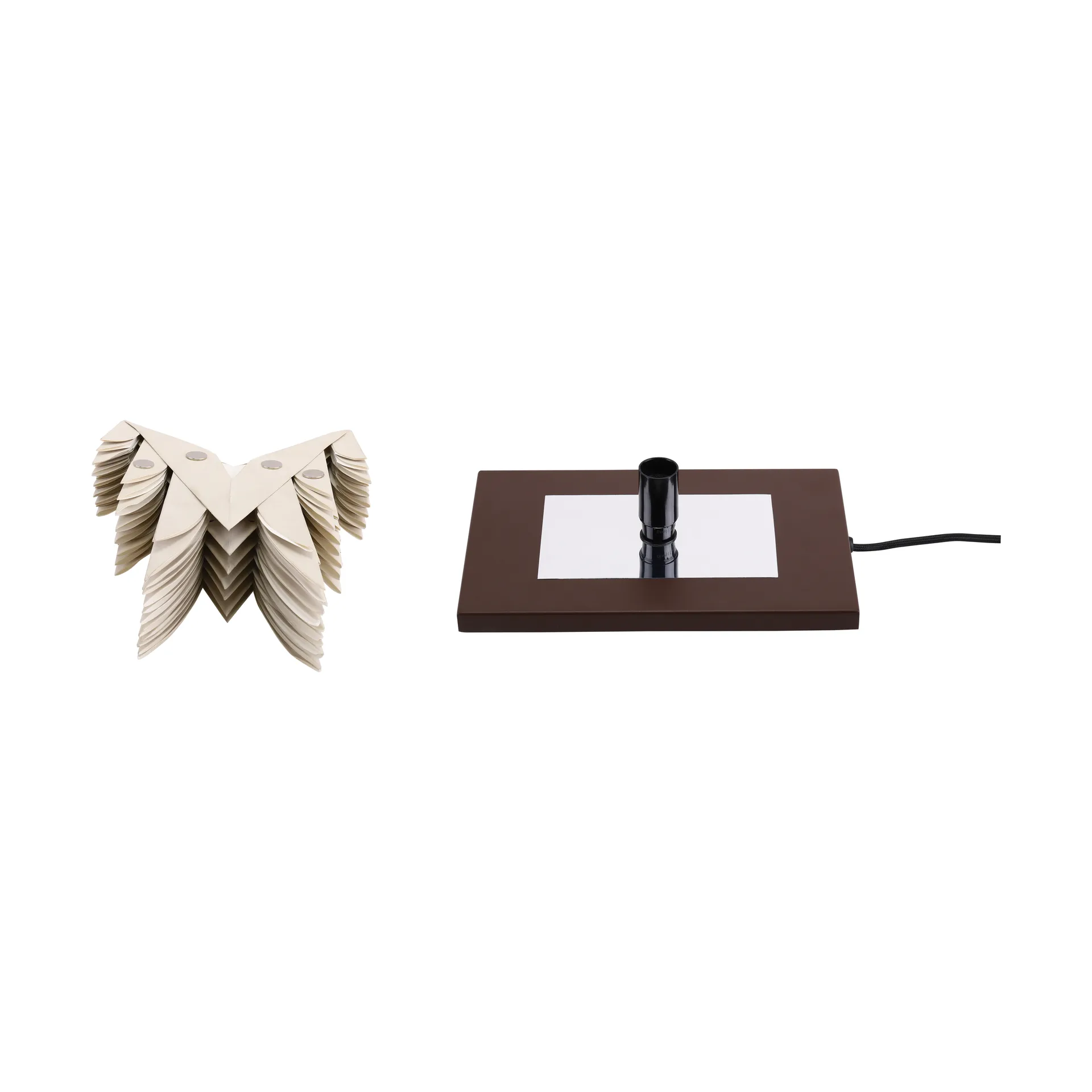 Mezza Maja table star, Greige-coffee Watt & Veke