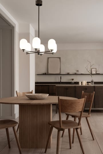 Noor chandelier Ø65 cm - White - Watt & Veke