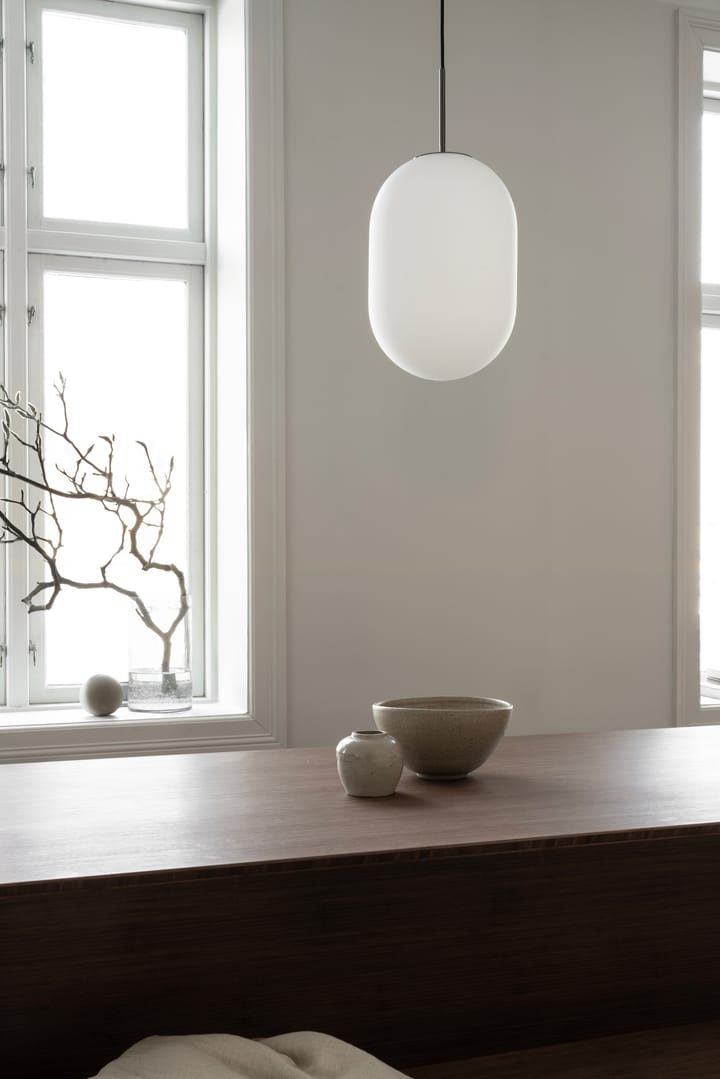 Noor pendant L Ø24 cm, White Watt & Veke