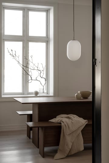 Noor pendant L Ø24 cm - White - Watt & Veke