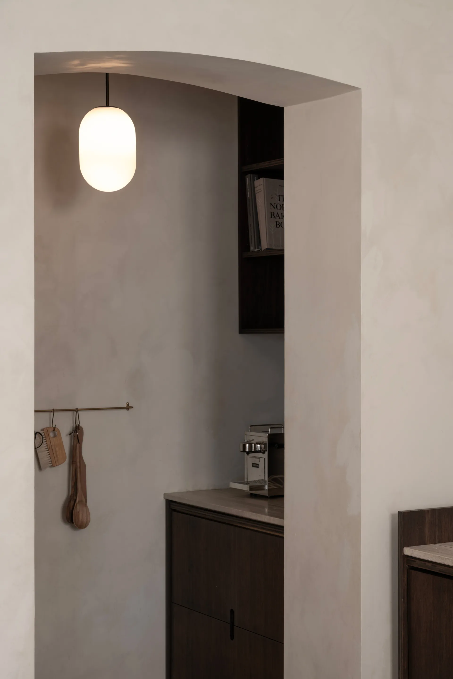 Noor pendant M Ø18 cm, White Watt & Veke