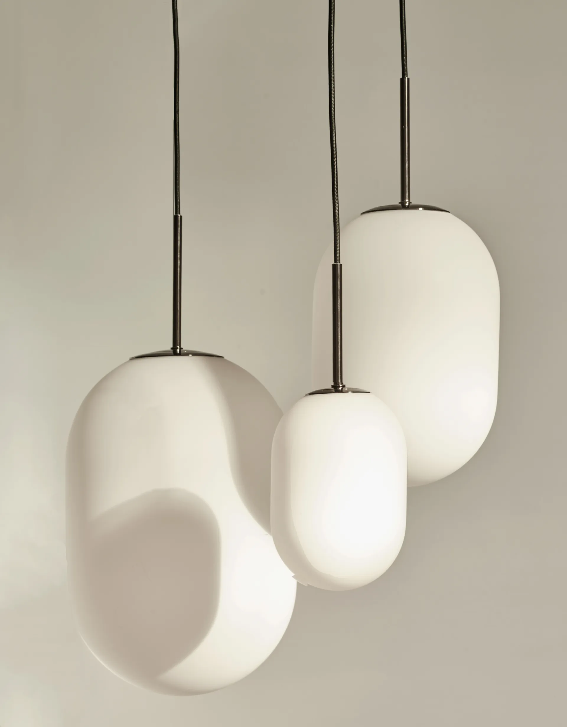 Noor pendant M Ø18 cm, White Watt & Veke