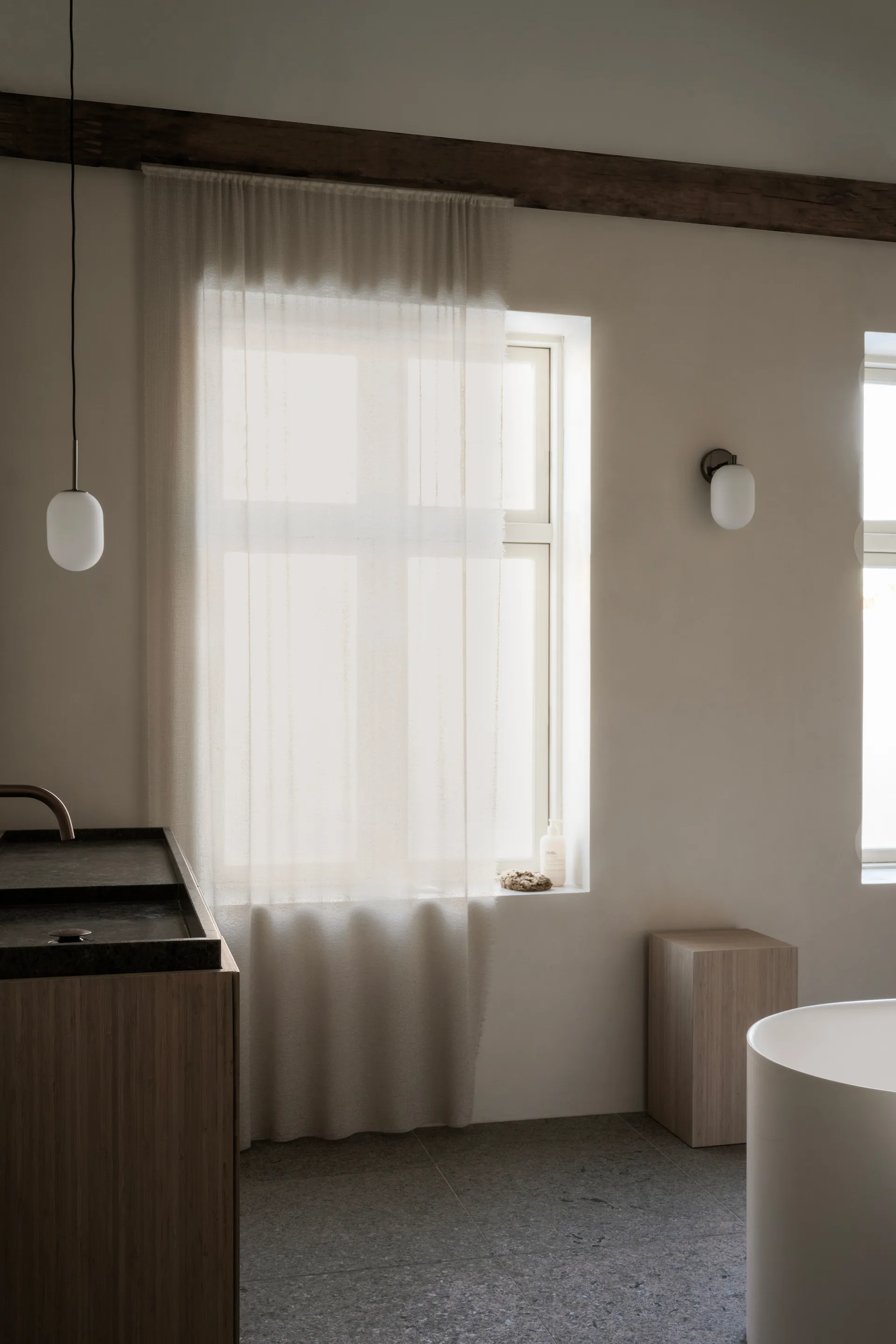 Noor wall lamp 18 cm, White Watt & Veke