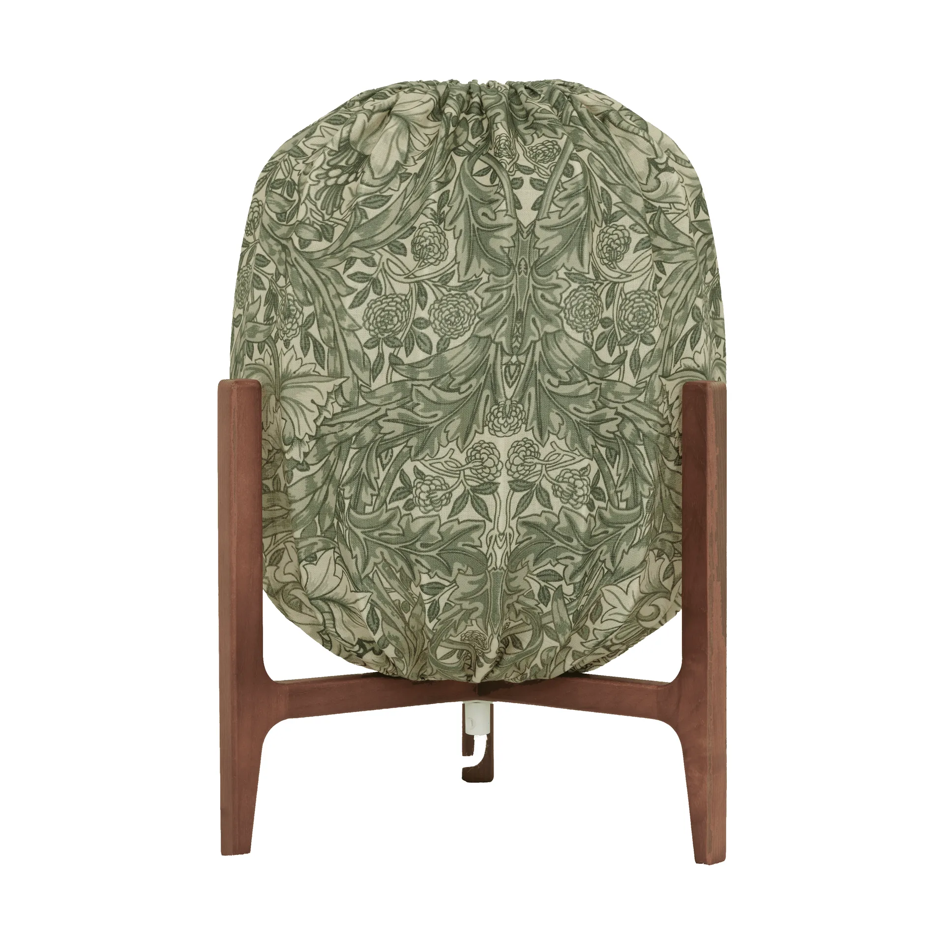 Prisma table lamp, Dark ash-African marigold green, Ø27x42 cm Watt & Veke