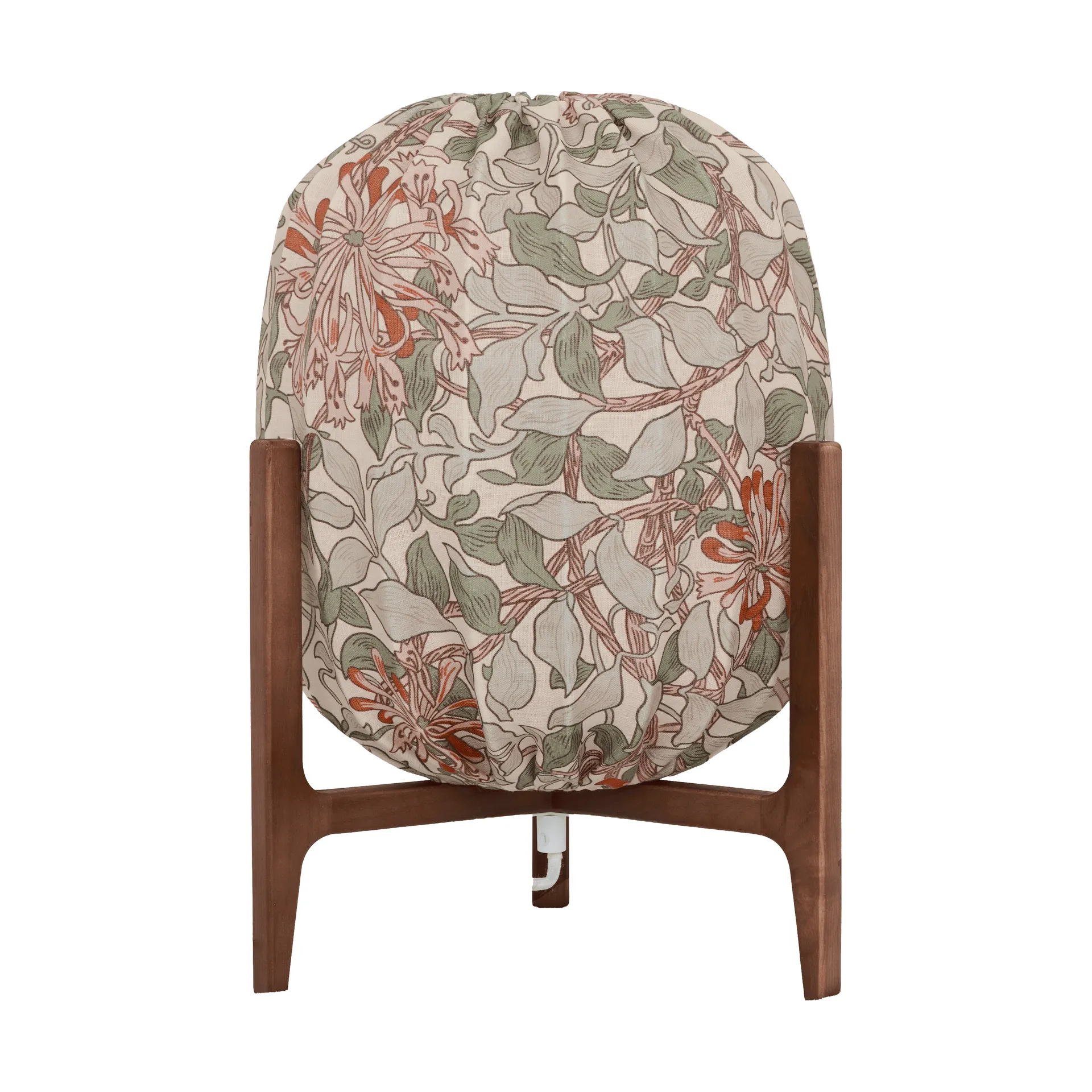 Prisma table lamp, Dark ash-Honeysuckle blush, Ø27x42 cm Watt & Veke