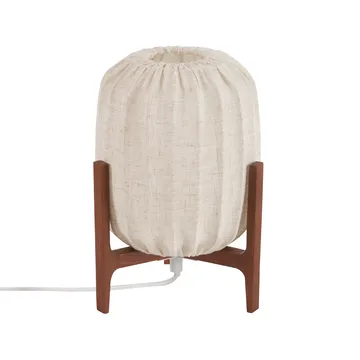 Prisma table lamp - Dark ash-Natural, Mini Ø16x24.3 cm - Watt & Veke