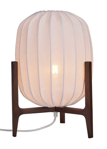 Prisma table lamp - Dark ash-white, Ø27x42 cm - Watt & Veke