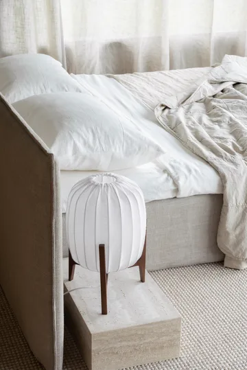Prisma table lamp - Dark ash-white, Ø27x42 cm - Watt & Veke