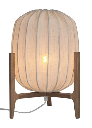 Prisma table lamp - Oak-natural, Ø27x42 cm - Watt & Veke