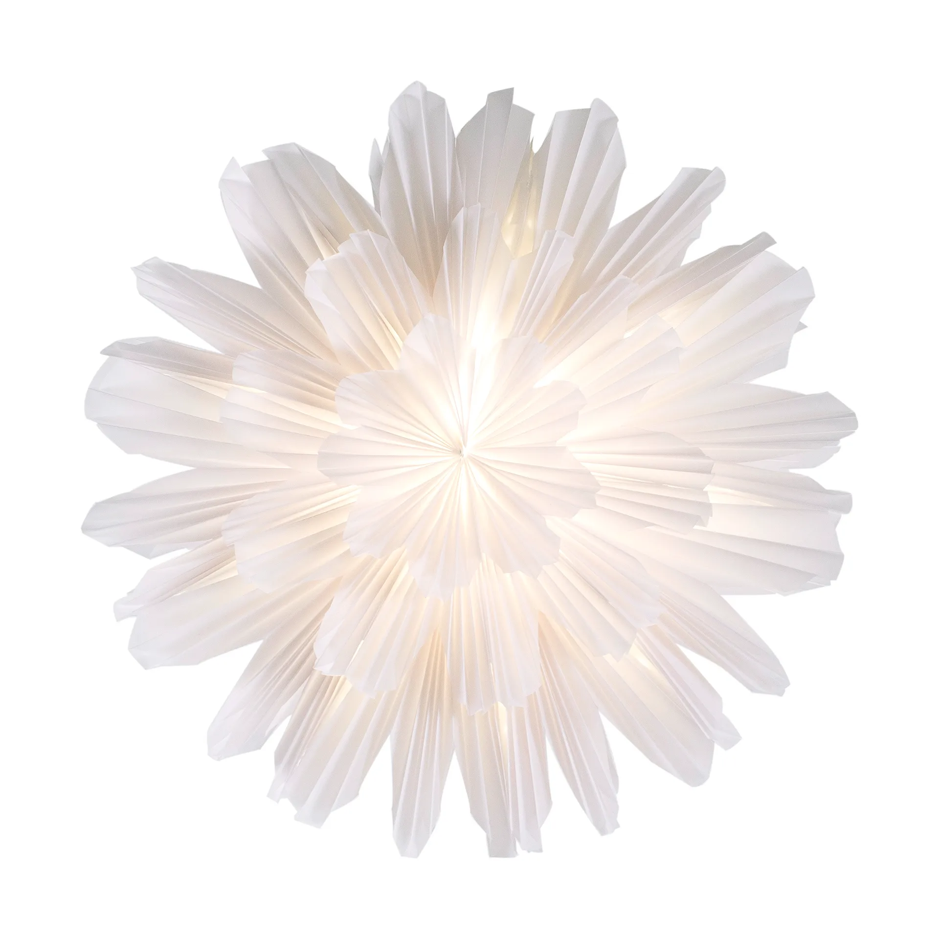 Snöblomma advent star, Ø44 cm Watt & Veke
