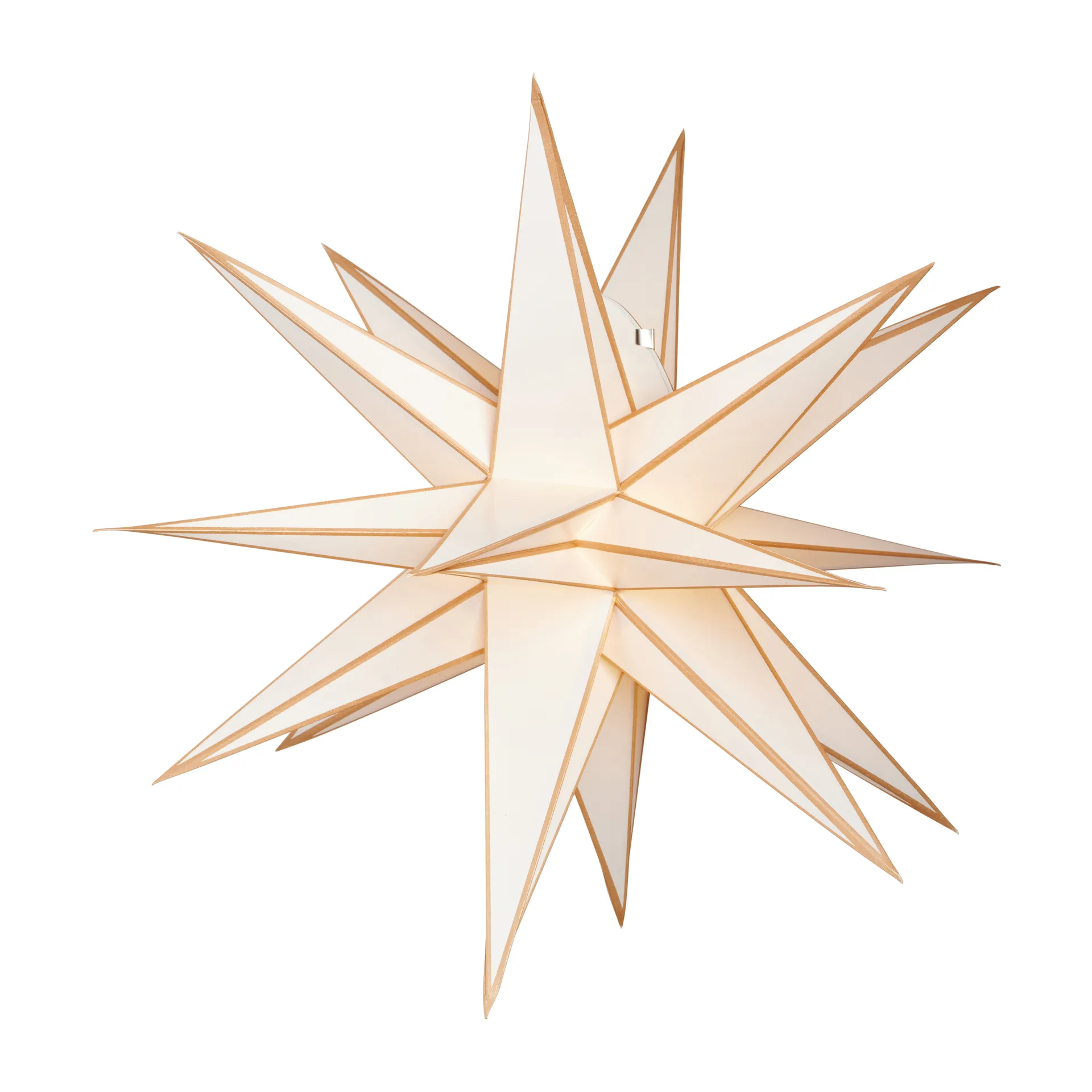 Sputnik advent star Ø60 cm, White-gold Watt & Veke