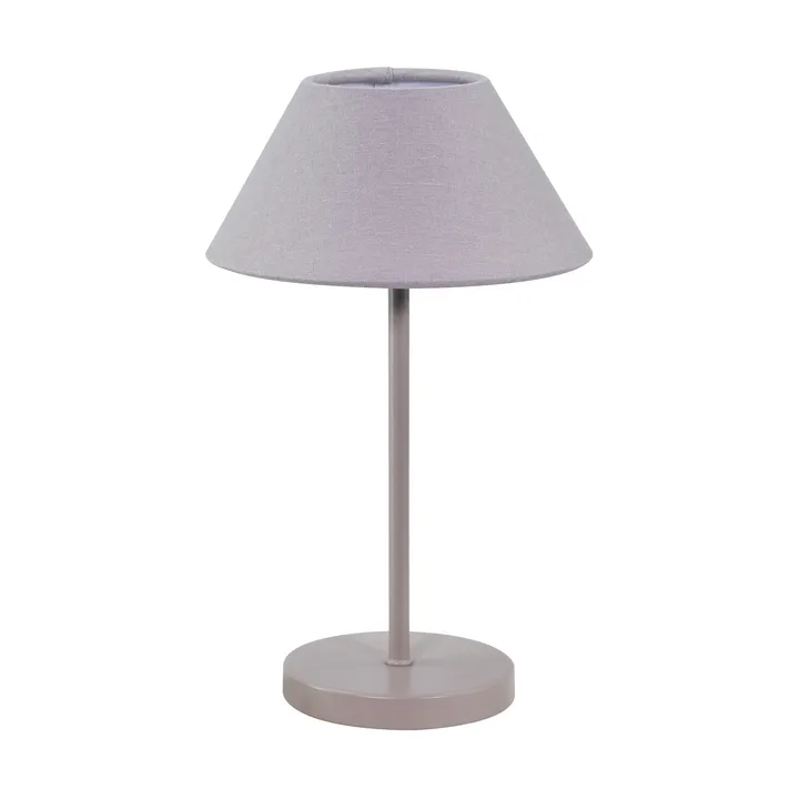 Teya portable table lamp - Warm grey, Ø15x26 cm - Watt & Veke