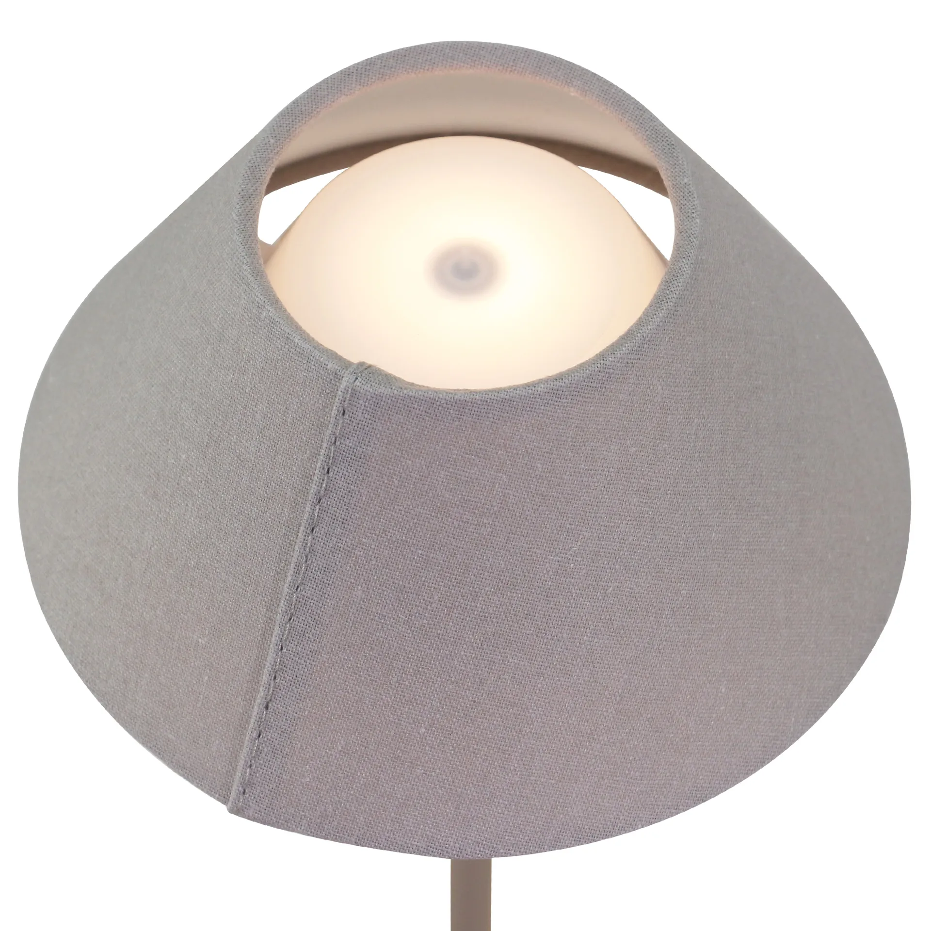 Teya portable table lamp, Warm grey, Ø15x26 cm Watt & Veke