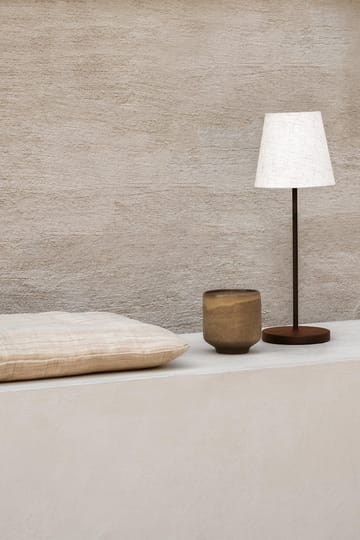 Tyra table lamp portable Ø14 cm - Coffee - Watt & Veke