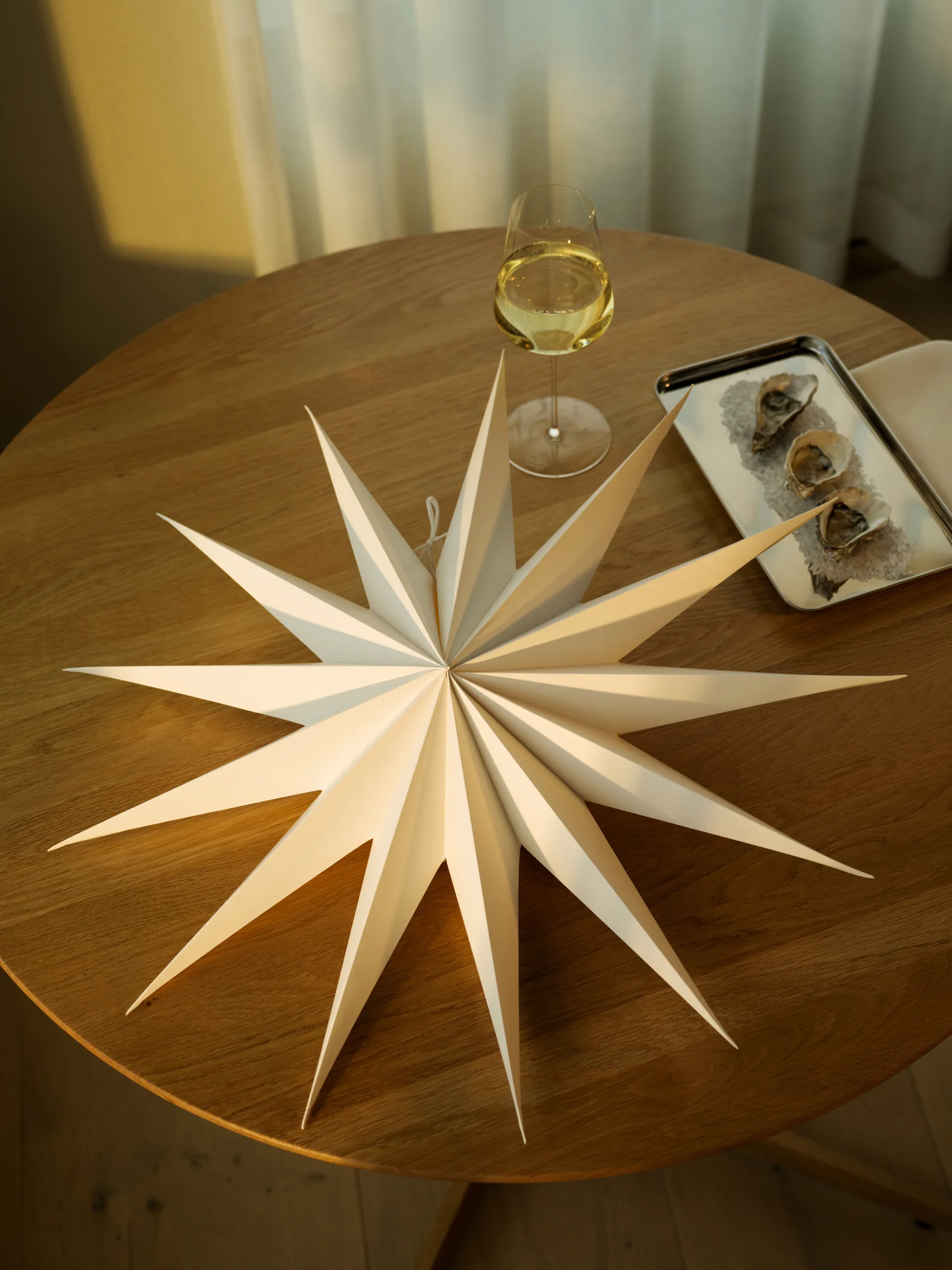 Vivi advent star Ø60 cm, White Watt & Veke