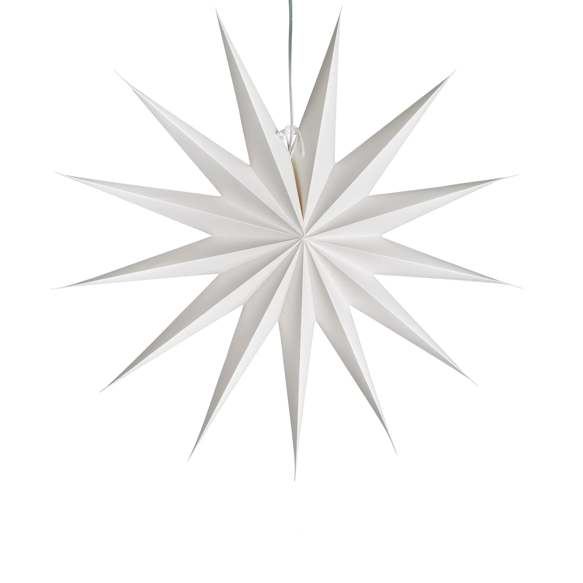 Vivi advent star Ø80 cm, White Watt & Veke