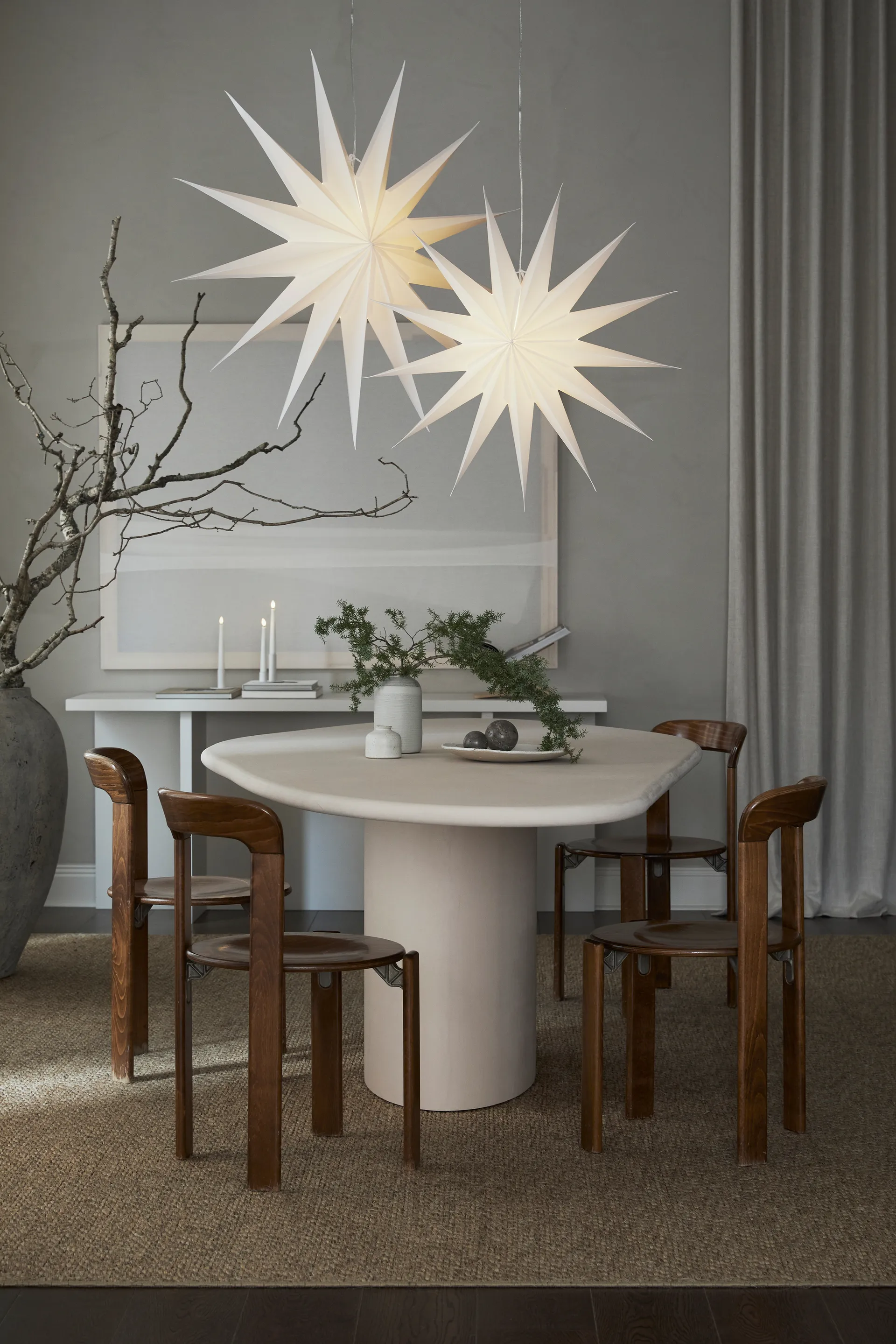 Vivi advent star Ø80 cm, White Watt & Veke