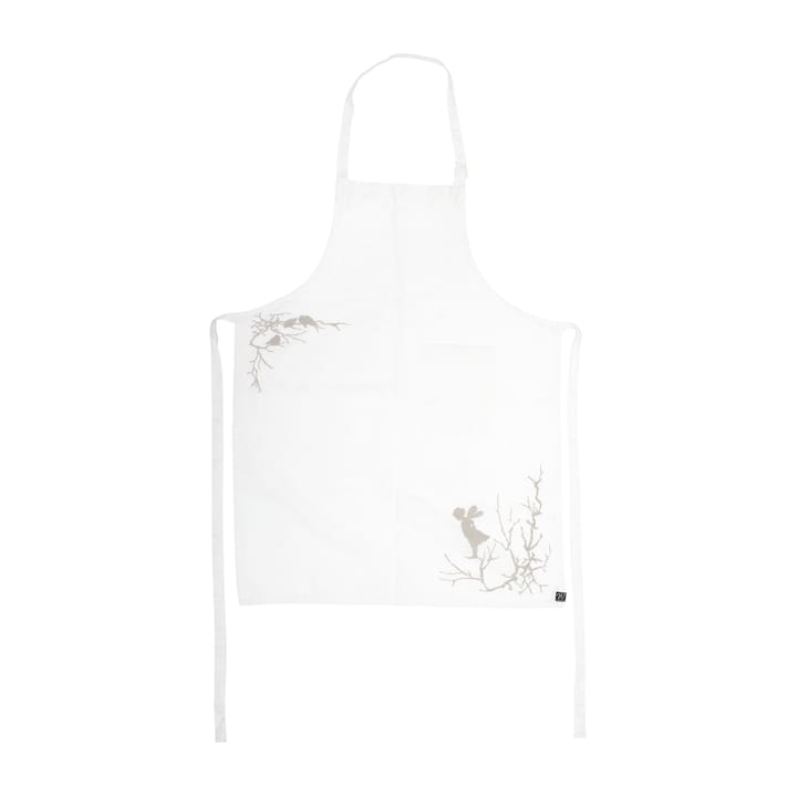 Alv apron - White-grey - Wik & Walsøe