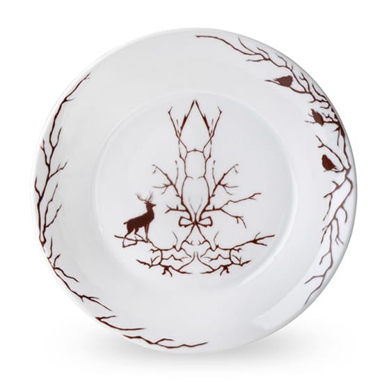 Alveskog deep plate - 21 cm - Wik & Walsøe