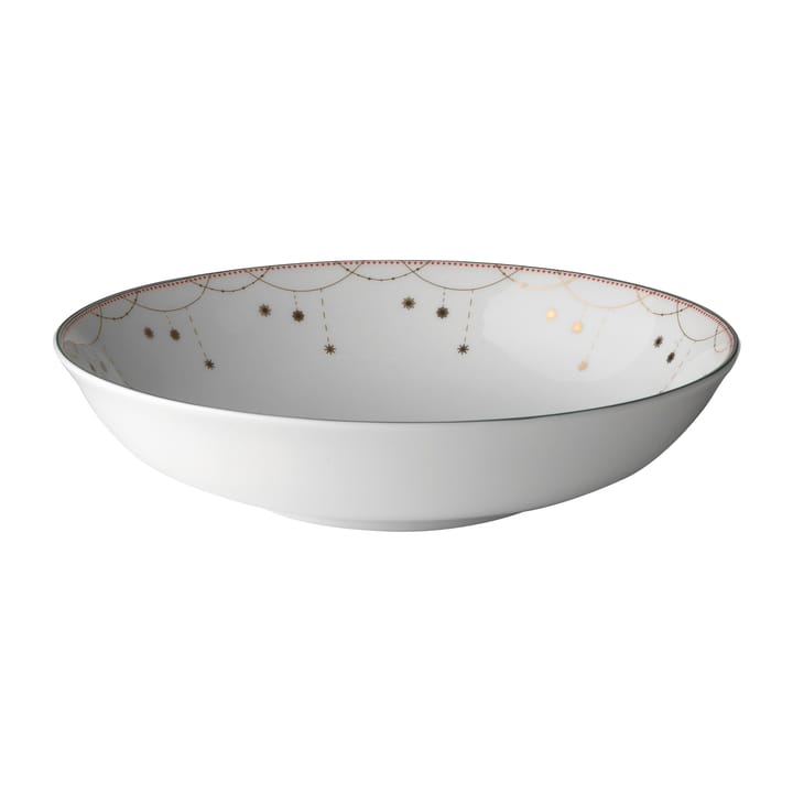 Christmas morning serving bowl low , Ø22 cm Wik & Walsøe