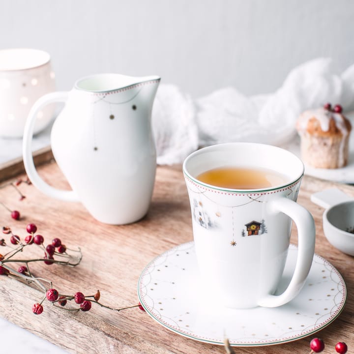 Julemorgen milk and sugar set, 1 set Wik & Walsøe