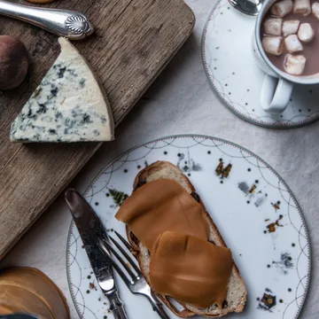 Julemorgen plate Ø20 cm 6-pack - Wik & Walsøe