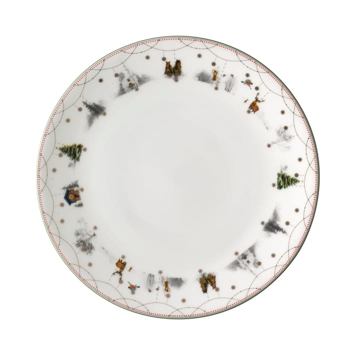 Julemorgen plate, Ø28 cm Wik & Walsøe