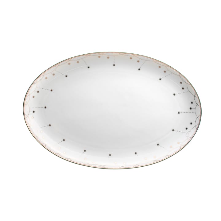 Julemorgen serving plate oval, 45 cm Wik & Walsøe