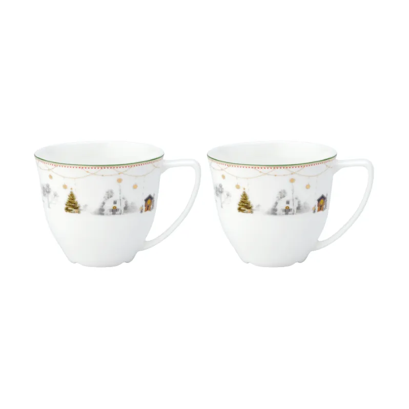 Julemorgen Story mulled wine mug, 12 cl, 2 pack Wik & Walsøe