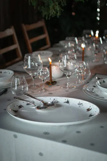 Julemorgen Story oval platter - 39 cm - Wik & Walsøe