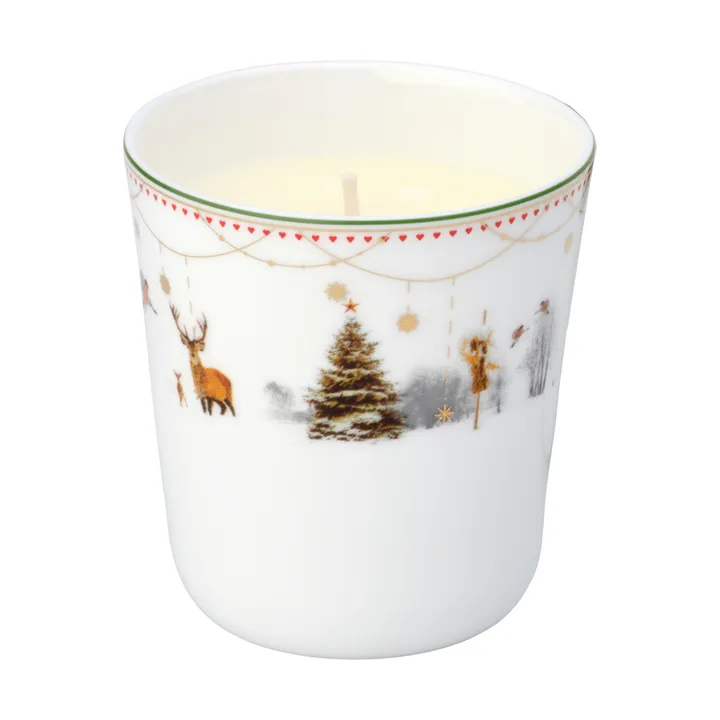 Julemorgen Story scented candle - Cinnamon & orange 240 g - Wik & Walsøe