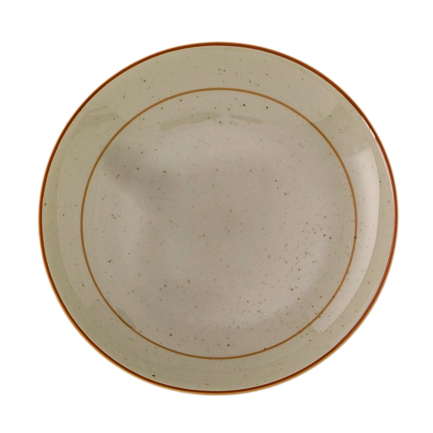Rustikk deep plate green, 13 cm Wik & Walsøe